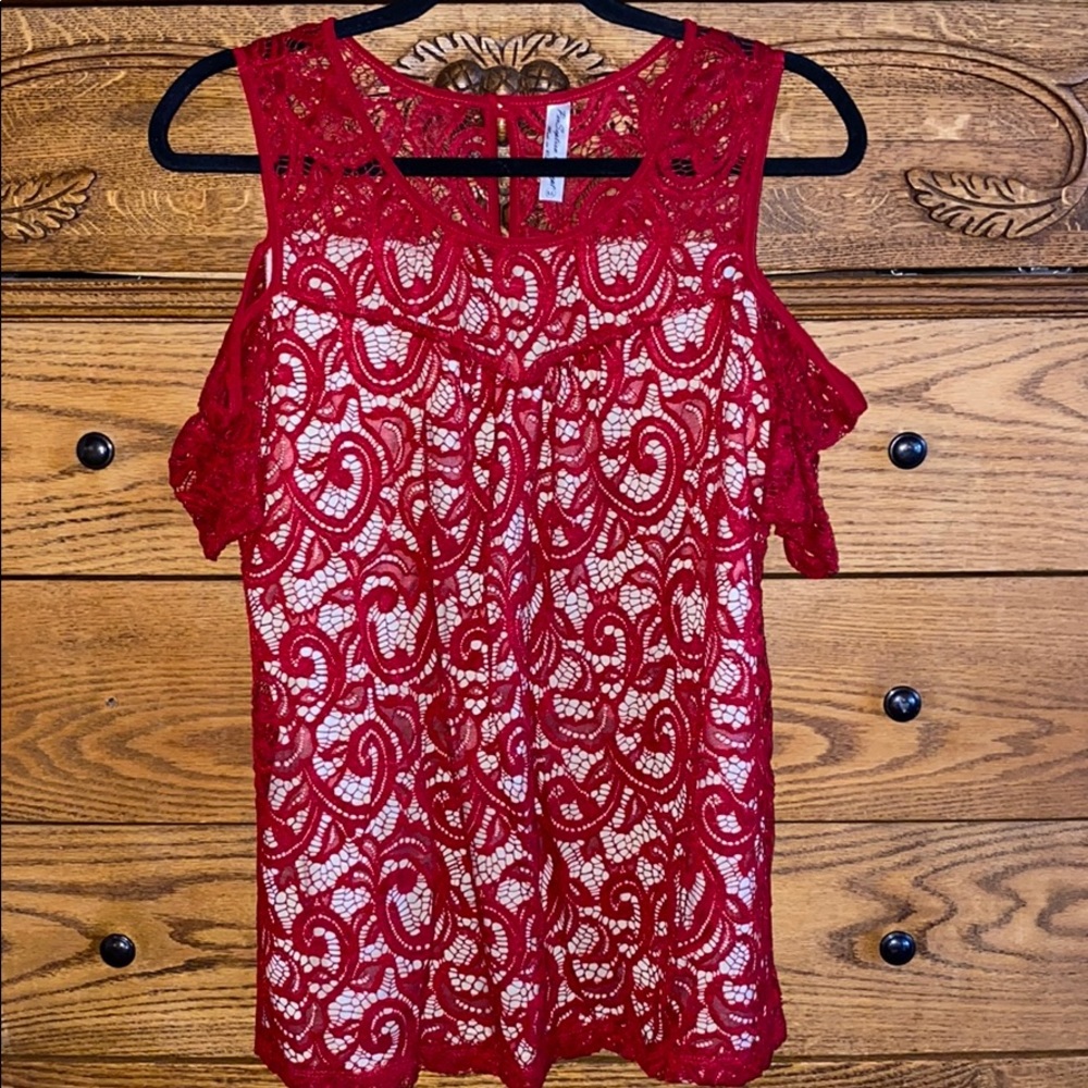 Women’s Off Shoulder Lace Top